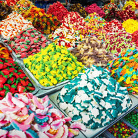 Bandes de ceinture colorées de poudre aigre en vrac de fruits assortis personnalisés en gros Bonbons gommeux à la réglisse