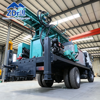 Foreuse à eau montée sur camion, machine de forage de puits, équipement industriel mobile pour l'extraction d'eau agricole et municipale