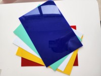 Feuilles de plastique thermoformées noires