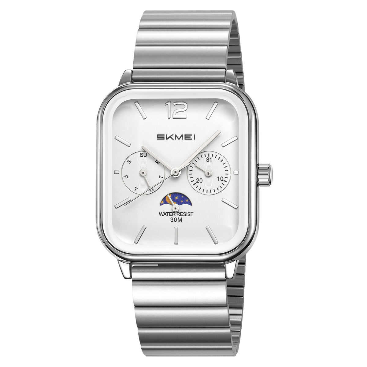 สีขาวเงิน