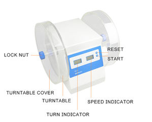 BEIFAN CS-4 LED-Display Tablet-Friabilitätstester 2 Zylinder 25 U/min Rotationsgeschwindigkeit 1 U/min Genauigkeit 220V 1 Jahr Garantie Laborgebrauch - Product Image 3