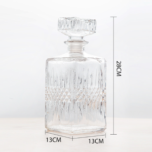 1000ml coupe créative Vase forme <span class=keywords><strong>verre</strong></span> clair <span class=keywords><strong>carafe</strong></span> à boire esprit bouteille Pot <span class=keywords><strong>Carafe</strong></span> avec <span class=keywords><strong>bouchon</strong></span>/couvercles pour whisky alcool vin - Product Image 6