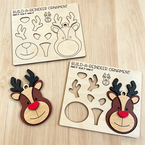 Kit Creativo Natalizio PAFU per Bambini: Dipingi la Tua Renna <span class=keywords><strong>e</strong></span> Crea un Ornamento Natalizio - Product Image 1