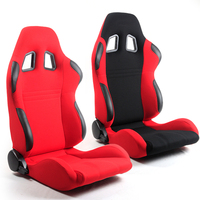 Sièges de voiture de course universels de luxe personnalisés en tissu NSI, sièges sport modifiés, fabricant en Malaisie