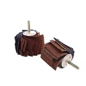 Disco Abrasivo a Lamelle <span class=keywords><strong>in</strong></span> Ossido di Alluminio da 3-6 <span class=keywords><strong>Pollici</strong></span> per Lucidatura Meccanica, Levigatura di Metallo e Lavorazione del Legno - Product Image 3