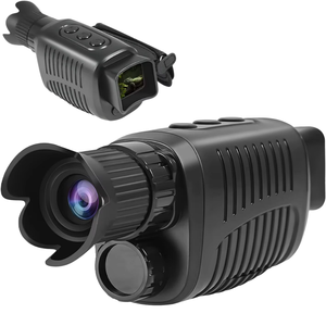 Monocular de Visión Nocturna Infrarroja HD en Oferta, Zoom Digital 4X, Distancia de Visión de 120 m, Carcasa de ABS, Lente de Observación para Pesca al Aire Libre - Product Image 3
