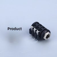 Prise audio CK-6.35-644 en gros d'usine, série de prises 635, support de microphone pour applications audio et vidéo
