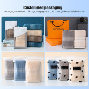 Serviettes en coton tissé personnalisées, serviette <span class=keywords><strong>de</strong></span> <span class=keywords><strong>toilette</strong></span> haut <span class=keywords><strong>de</strong></span> gamme, très absorbante, douce, couleur unie, élégante, pour le bain, le visage, le lavage, séchage rapide à la maison - Product Image 6