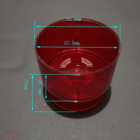 Kerzen becher für Kerzen herstellung Plastik Tee licht becher Weihnachts kerzen gefäße