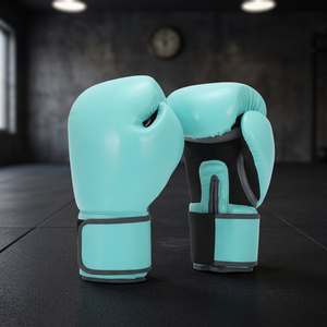 Guantes de Boxeo para Niños en Azul, Blanco, Rojo y Amarillo, 16 oz, Material PU, Personalizables para Europa y Rusia, Equipo de Peso Pesado - Product Image 3