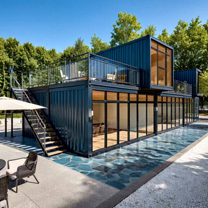 <span class=keywords><strong>Maison</strong></span> modulaire préfabriquée en kit Villas capsule de 20 à 40 pieds Maisons préfabriquées <span class=keywords><strong>Maison</strong></span> conteneur Villa capsule pour l'extérieur - Product Image 1