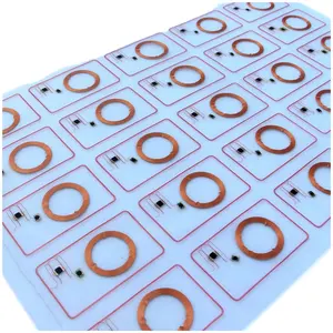 PVC להדפסה 125khz חכם כרטיס A4 גיליון TK4100 RFID שיבוץ