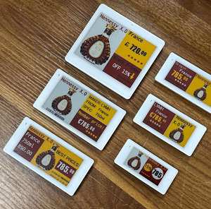 Etiquetas de precio RFID ESL de 2.13'', 2.6'' y 2.9 pulgadas, etiquetas de precio digitales con tinta electrónica WiFi, etiquetas electrónicas de estantería ESL para tiendas de comestibles. - Product Image 1