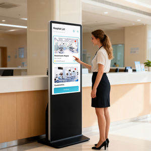 Pantalla Publicitaria Moderna y Delgada, Todo en Uno, con Pantalla Táctil para Bancos e Instituciones Financieras Modernas - Product Image 1