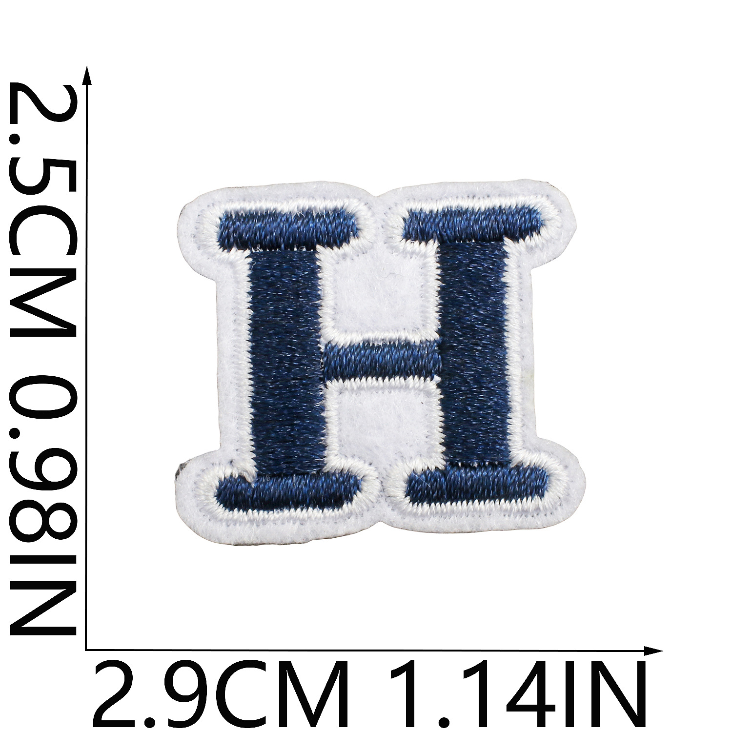 H bleu