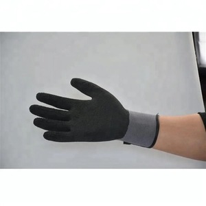 Venta caliente guantes de trabajo de seguridad revestimiento de látex con 7 forro acrílico Guantes Térmicos de invierno venta directa de fábrica - Product Image 3