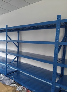 Estantes de Exhibición Multifuncionales de Doble Cara de Acero de Aleación Resistente, Estantes de Supermercado de Alta Resistencia, Equipo de Almacenamiento de Carga - Product Image 3