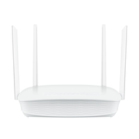 Modem Fiber GPON WiFi6 AX3000 Dual Band ONT ONU XPON Performa Tinggi dengan 4 Antena Gain Tinggi dan 4 Port GE untuk Penggunaan Rumah/Kantor