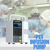 Bomba de Infusión Veterinaria para Hospital de Mascotas con Alarma Audible y Monitoreo de Presión