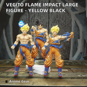 Фигурка Дайзеро Вегито «Огненный удар», большая, в коробке, аниме-декор, игрушка, желто-черная голова, из смолы - Product Image 2