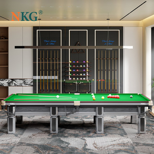 Mesa de Snooker Nueva de Madera Maciza Marca NKG, Estándar Internacional, Estilo Villa, Billar Inglés para Adultos - Product Image 5
