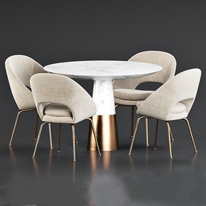 Silla de comedor sencilla nórdica moderna, respaldo de lujo, tela súper cómoda, estudio en casa, uso en Hotel/cafetería/restaurante - Product Image 5