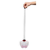 Nouveau Rinse-Bouteilles et Nettoyeur de Bouteilles à Pression, Appareil de Lavage et de Désinfection pour Bouteilles de Bière Artisanale, Vin et Carboys
