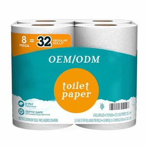 Offre Spéciale bon hôtel de haute qualité 2/3/4ply doux papier hygiénique populaire papier hygiénique rouleau de papier toilette - Product Image 2