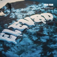 Custom Blank 3D Puff Print Groothandel Effen Oversized T-Shirt Hoge Kwaliteit Heren Puff Print T-Shirt
