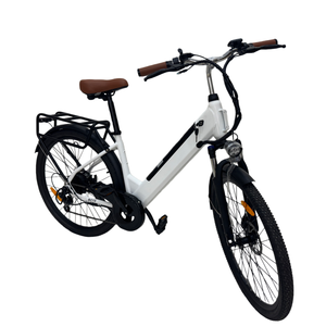 Vélo électrique urbain Vietnam JUNFU BC15 avec roue de 27,5 pouces, 7 vitesses, cadre en acier, moteur 250W-500W, batterie au lithium, autonomie de 40 km - Product Image 3