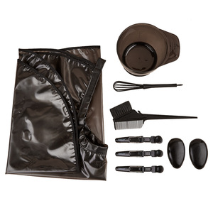 Ensemble d'outils de coiffure Playboy, 6 pièces, brosse à teinture, peigne, bol, cape, kit pour usage domestique et en salon - Product Image 1