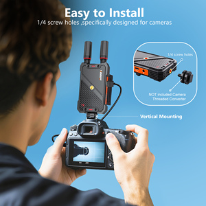 Transmisor y Receptor de Video Inalámbrico HD MI de 400M/1312FT, Función de Tarjeta de Captura UVC, para Transmisión en Vivo OBS en Interiores y Exteriores - Product Image 4