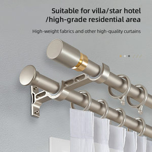 Asta per <span class=keywords><strong>Tende</strong></span> Moderna in Metallo, Silenziosa e Liscia, Decorativa per Finestre - Product Image 2