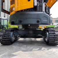 Mini-excavatrice sur chenilles de 3,5 tonnes avec système PLC, garantie 1 an, pour travaux routiers