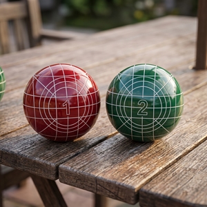 Jeu de boules de pétanque en résine personnalisé pour l'extérieur, pelouse, jardin, jeu portable pour la famille, boules de pétanque pour la cour - Product Image 5