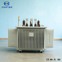 Transformateur de distribution triphasé immergé dans l'huile 10kV 11kV 33kV 35kV 10kVA-5000kVA Fabricant de transformateurs de puissance