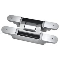 Roulement 200 kg Charnière de porte robuste Charnières de porte invisibles en acier inoxydable Charnière dissimulée réglable 3d