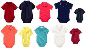 Latest 2025 High Quality New Born <b>Baby</b> Clothes 100% Pure Soft Cotton Short Sleeves Light Blue <b>Baby</b> Rompers At Wholesale Rates - Product Image 4