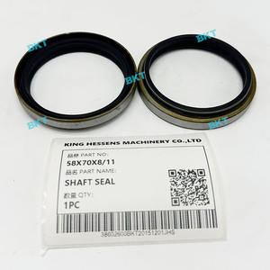 Guarnizione per Albero 58*70*8/11 BKT per Escavatore Gommato <span class=keywords><strong>S200W</strong></span>-<span class=keywords><strong>3</strong></span>/5/DH210W-5/S210W, Produttore Cinese - Product Image 4