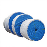 Bande transporteuse en caoutchouc pour l'exploitation minière, bande transporteuse en tissu EP NN Nylon Polyester, bande industrielle robuste pour la manutention de matériaux en vrac
