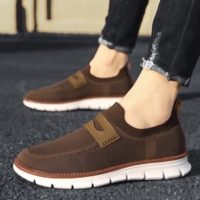 Chaussures décontractées pour hommes, tendance, respirantes et légères
