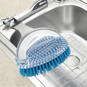 Spazzola per Pulizia Multiuso Masrhome in Plastica, Semplice, Moderna, Resistente, Trasparente, con Manico per Lavanderia - Product Image 3