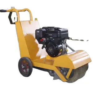 6.5hp gasoline high pressure pavement sweeping machine on road cement and cold paint line