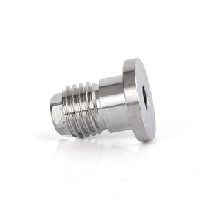 कस्टम सीएनसी स्टेनलेस स्टील प्रेस-फिट स्टड/नरम धातु और प्लास्टिक के लिए फ्लैंज के साथ सम्मिलित करें - Product Image 1