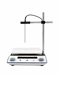 Placa Calefactora de Cerámica de Laboratorio con Agitador Magnético y Control Digital de Temperatura para Aplicaciones Químicas e Investigación - Product Image 4