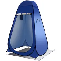屋外テント販売自動テントキャンプトイレ更衣室レインシェルターポップアッププライバシーシャワーテント