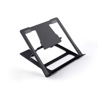 Harga Pabrik Stand Laptop Aluminium 4mm 6 Tingkat Ketinggian Dapat Disesuaikan Penyangga Notebook Desktop Lipat Dudukan Komputer Custom