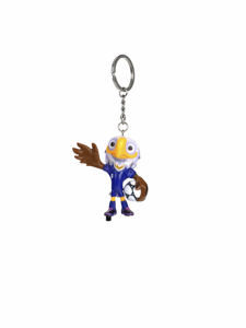 Ensemble de porte-clés de football de dessin animé <span class=keywords><strong>FIFA</strong></span>, 3 pièces, mascotte animale, porte-clés en PVC, souvenir de football pour les fans des États-Unis, du Canada et du Mexique, porte-clés animaux - Product Image 3