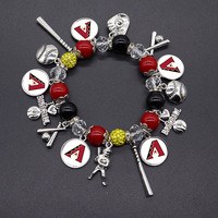 Nouveau bracelet à breloques MLB Baseball, 30 bracelets de mode bijoux exquis, récompenses d'équipe et bracelet de mode souvenir, prix le plus bas