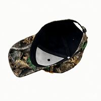Casquette Trucker Personnalisée en Coton Brodé à 6 Panneaux en Maille Unisexe de Haute Qualité avec Motif Camouflage Personnalisé